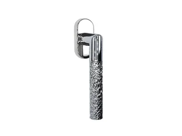 CLEVER-DK - DK brass window handle on rose by Fama International - view 2